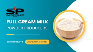 Best Full Cream Milk Powder Producers in India