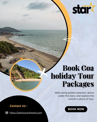 Book Goa holiday Tour Packages