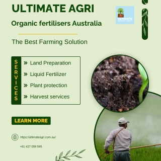 Organic fertilisers Australia