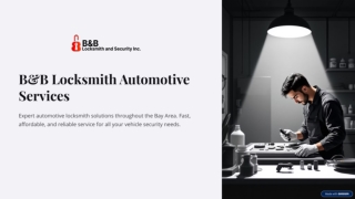 B&B Locksmith – Automotive Locksmith Services