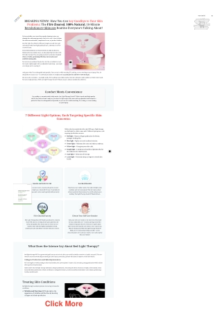 Light Therapy Facial-X7