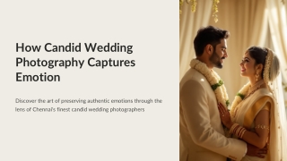 How Candid Wedding Photography Captures Emotion