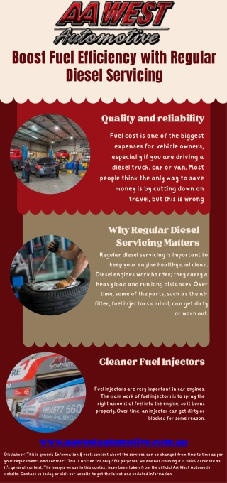 Boost Fuel Efficiency with Regular Diesel Servicing