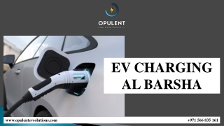 EV CHARGING AL BARSHA