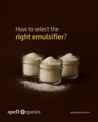 How to get right emulsifier- Spell Organics