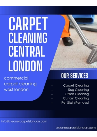 Carpet Cleaning Central London | Cleanercarpetslondon.com