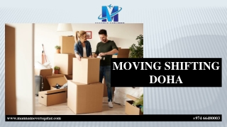 MOVING SHIFTING DOHA