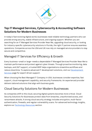 Cloud Security Solutions for Businesses