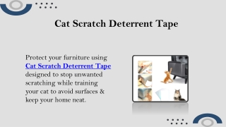 Cat Scratch Deterrent Tape