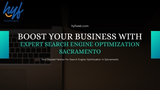 Boost Your Business with Expert Search Engine Optimization Sacramento
