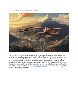 Aviator Bet & Aviator Game Online | Play and Win Real Money