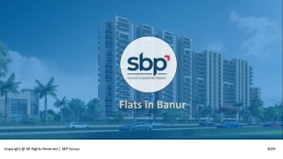 Flats in Banur
