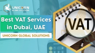 Best VAT Services in Dubai, UAE | Expert Tax & FTA Solutions