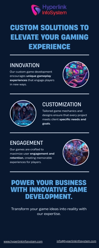 Custom solutions to elevate your gaming experience