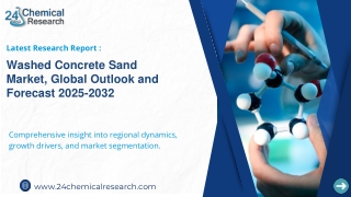 Washed Concrete Sand Market, Global Outlook and Forecast 2025-2032