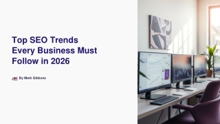 Top SEO Trends Every Business Must Follow in 2026