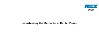 Understanding the Mechanics of Richter Pumps