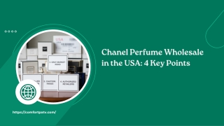 Chanel Perfume Wholesale in the USA: 4 Key Points