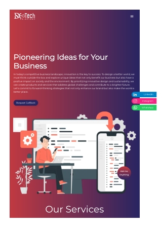 Deotech Solutions Custom Web & Mobile App Development Partner |