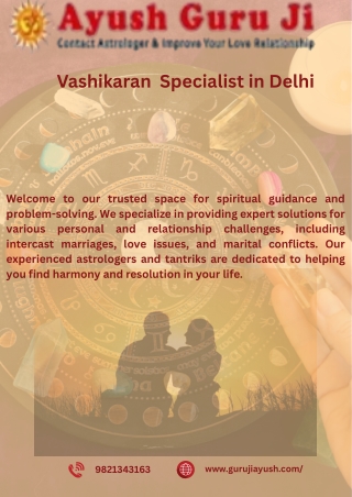Vashikaran Specialist in Delhi