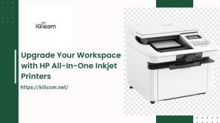 Upgrade Your Workspace with HP All-In-One Inkjet Printers