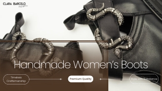 Premium Handmade Boots Designed for Women Who Shine