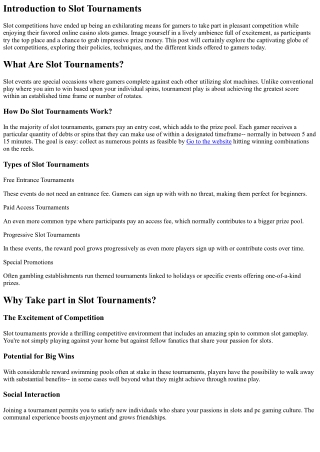 Port Tournaments: Complete for Magnificence and Cash!