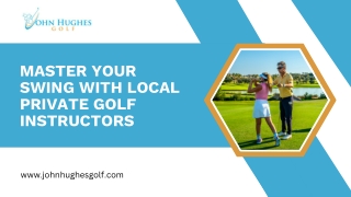 Unlock Your Potential with Elite Private Golf Lessons