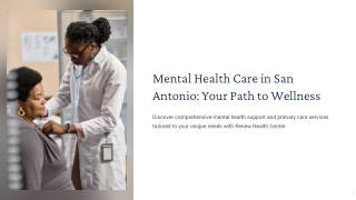 Mental Health Care San Antonio