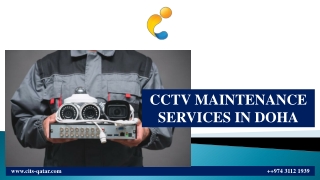 CCTV MAINTENANCE SERVICES IN DOHA