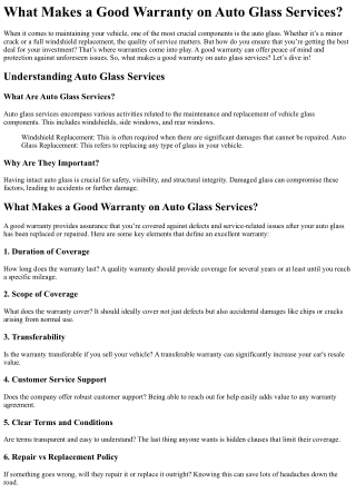 5 Real-Life Lessons About mobile auto glass Spartanburg