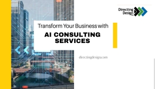 Transform Your Business with AI Consulting Services