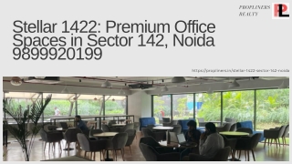 Stellar 1422 Premier Office Spaces in Sector 142, Noida