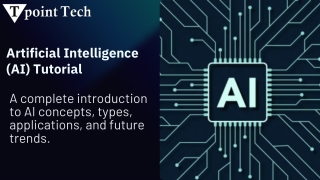 Artificial Intelligence (AI) Tutorial