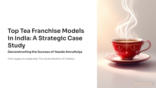 Top Tea Franchise Models in India | Yewale Amruttulya Case