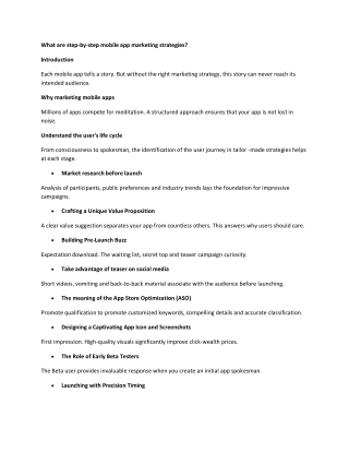 whatarestepbystepmobileappmarketingstrategies