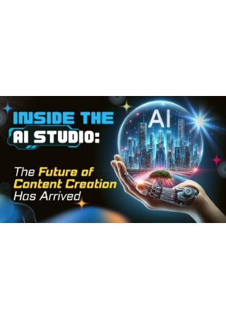 Inside the AI Studio: The Future of Content Creation Has Arrived