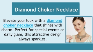 Diamond Choker Necklace