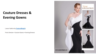 Couture-Dresses-and-Evening-Gowns PPT