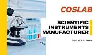 Best Scientific Instruments Manufacturer in India