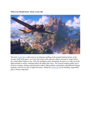 Aviator Bet & Aviator Game Online | Play and Win Real Money