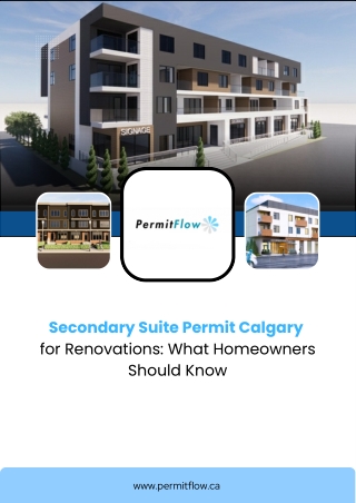 Secondary Suite Permit Calgary for Renovations: What Homeowners Should Know