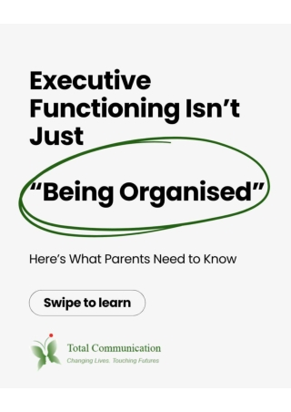 Executive Functioning isn’t Just, “Being Organised”