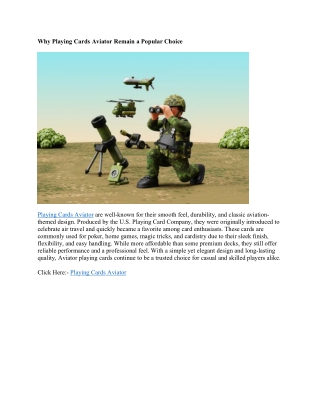 Aviator Poker Cards and Playing Cards Aviator for Winning Aviator