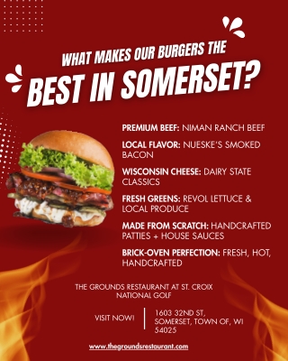 What Makes Our Burgers the Best in Somerset?