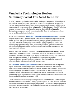 Vmoksha Technologies Review Summary_ What You Need to Know (1)
