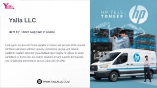 Best HP Toner Supplier in Dubai