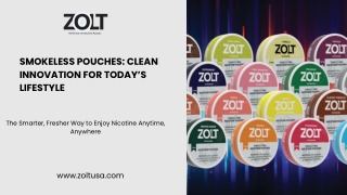 Smokeless Pouches Clean Innovation for Today’s Lifestyle