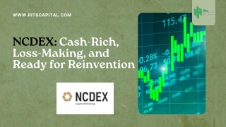 NCDEX Cash-Rich, Loss-Making, and Ready for Reinvention