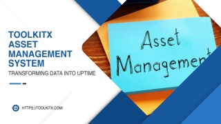 ToolKitX Asset Management System